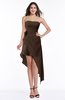 ColsBM Sequoia Copper Gorgeous A-line Strapless Asymmetric Ruching Plus Size Bridesmaid Dresses