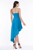 ColsBM Sequoia Cornflower Blue Gorgeous A-line Strapless Asymmetric Ruching Plus Size Bridesmaid Dresses
