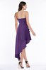 ColsBM Sequoia Dark Purple Gorgeous A-line Strapless Asymmetric Ruching Plus Size Bridesmaid Dresses