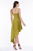 ColsBM Sequoia Golden Olive Gorgeous A-line Strapless Asymmetric Ruching Plus Size Bridesmaid Dresses