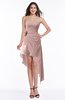 ColsBM Sequoia Nectar Pink Gorgeous A-line Strapless Asymmetric Ruching Plus Size Bridesmaid Dresses