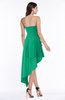 ColsBM Sequoia Pepper Green Gorgeous A-line Strapless Asymmetric Ruching Plus Size Bridesmaid Dresses
