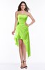 ColsBM Sequoia Sharp Green Gorgeous A-line Strapless Asymmetric Ruching Plus Size Bridesmaid Dresses