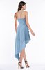 ColsBM Sequoia Sky Blue Gorgeous A-line Strapless Asymmetric Ruching Plus Size Bridesmaid Dresses