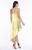 ColsBM Sequoia Soft Yellow Gorgeous A-line Strapless Asymmetric Ruching Plus Size Bridesmaid Dresses