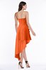 ColsBM Sequoia Tangerine Gorgeous A-line Strapless Asymmetric Ruching Plus Size Bridesmaid Dresses