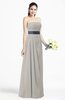 ColsBM Karlee Ashes Of Roses Glamorous Empire Strapless Chiffon Floor Length Sash Plus Size Bridesmaid Dresses