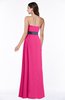 ColsBM Karlee Fandango Pink Glamorous Empire Strapless Chiffon Floor Length Sash Plus Size Bridesmaid Dresses