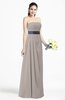 ColsBM Karlee Fawn Glamorous Empire Strapless Chiffon Floor Length Sash Plus Size Bridesmaid Dresses