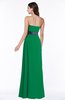 ColsBM Karlee Green Glamorous Empire Strapless Chiffon Floor Length Sash Plus Size Bridesmaid Dresses