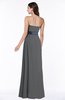 ColsBM Karlee Grey Glamorous Empire Strapless Chiffon Floor Length Sash Plus Size Bridesmaid Dresses