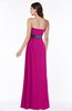ColsBM Karlee Hot Pink Glamorous Empire Strapless Chiffon Floor Length Sash Plus Size Bridesmaid Dresses