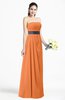 ColsBM Karlee Mango Glamorous Empire Strapless Chiffon Floor Length Sash Plus Size Bridesmaid Dresses