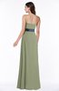 ColsBM Karlee Moss Green Glamorous Empire Strapless Chiffon Floor Length Sash Plus Size Bridesmaid Dresses