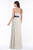 ColsBM Karlee Off White Glamorous Empire Strapless Chiffon Floor Length Sash Plus Size Bridesmaid Dresses