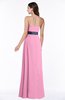 ColsBM Karlee Pink Glamorous Empire Strapless Chiffon Floor Length Sash Plus Size Bridesmaid Dresses