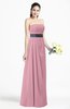 ColsBM Karlee Rosebloom Glamorous Empire Strapless Chiffon Floor Length Sash Plus Size Bridesmaid Dresses