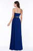 ColsBM Karlee Sodalite Blue Glamorous Empire Strapless Chiffon Floor Length Sash Plus Size Bridesmaid Dresses