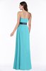 ColsBM Karlee Turquoise Glamorous Empire Strapless Chiffon Floor Length Sash Plus Size Bridesmaid Dresses