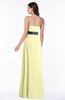 ColsBM Karlee Wax Yellow Glamorous Empire Strapless Chiffon Floor Length Sash Plus Size Bridesmaid Dresses