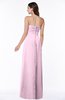 ColsBM Blythe Baby Pink Romantic Empire Sleeveless Backless Floor Length Plus Size Bridesmaid Dresses