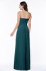 ColsBM Blythe Blue Green Romantic Empire Sleeveless Backless Floor Length Plus Size Bridesmaid Dresses