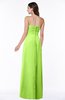 ColsBM Blythe Bright Green Romantic Empire Sleeveless Backless Floor Length Plus Size Bridesmaid Dresses