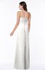 ColsBM Blythe Cloud White Romantic Empire Sleeveless Backless Floor Length Plus Size Bridesmaid Dresses