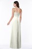 ColsBM Blythe Cream Romantic Empire Sleeveless Backless Floor Length Plus Size Bridesmaid Dresses