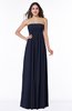 ColsBM Blythe Dark Sapphire Romantic Empire Sleeveless Backless Floor Length Plus Size Bridesmaid Dresses
