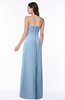 ColsBM Blythe Dusty Blue Romantic Empire Sleeveless Backless Floor Length Plus Size Bridesmaid Dresses