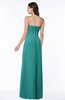 ColsBM Blythe Emerald Green Romantic Empire Sleeveless Backless Floor Length Plus Size Bridesmaid Dresses