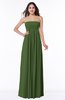 ColsBM Blythe Garden Green Romantic Empire Sleeveless Backless Floor Length Plus Size Bridesmaid Dresses