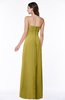 ColsBM Blythe Golden Olive Romantic Empire Sleeveless Backless Floor Length Plus Size Bridesmaid Dresses