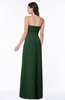 ColsBM Blythe Hunter Green Romantic Empire Sleeveless Backless Floor Length Plus Size Bridesmaid Dresses