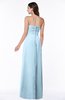 ColsBM Blythe Ice Blue Romantic Empire Sleeveless Backless Floor Length Plus Size Bridesmaid Dresses