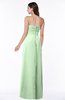 ColsBM Blythe Light Green Romantic Empire Sleeveless Backless Floor Length Plus Size Bridesmaid Dresses