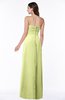 ColsBM Blythe Lime Green Romantic Empire Sleeveless Backless Floor Length Plus Size Bridesmaid Dresses