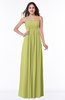 ColsBM Blythe Linden Green Romantic Empire Sleeveless Backless Floor Length Plus Size Bridesmaid Dresses