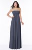ColsBM Blythe Nightshadow Blue Romantic Empire Sleeveless Backless Floor Length Plus Size Bridesmaid Dresses