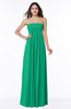 ColsBM Blythe Pepper Green Romantic Empire Sleeveless Backless Floor Length Plus Size Bridesmaid Dresses