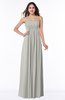 ColsBM Blythe Platinum Romantic Empire Sleeveless Backless Floor Length Plus Size Bridesmaid Dresses