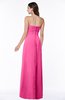 ColsBM Blythe Rose Pink Romantic Empire Sleeveless Backless Floor Length Plus Size Bridesmaid Dresses