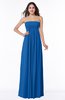 ColsBM Blythe Royal Blue Romantic Empire Sleeveless Backless Floor Length Plus Size Bridesmaid Dresses