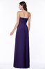 ColsBM Blythe Royal Purple Romantic Empire Sleeveless Backless Floor Length Plus Size Bridesmaid Dresses