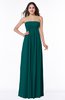ColsBM Blythe Shaded Spruce Romantic Empire Sleeveless Backless Floor Length Plus Size Bridesmaid Dresses
