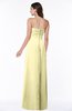 ColsBM Blythe Soft Yellow Romantic Empire Sleeveless Backless Floor Length Plus Size Bridesmaid Dresses