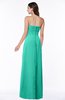 ColsBM Blythe Viridian Green Romantic Empire Sleeveless Backless Floor Length Plus Size Bridesmaid Dresses