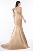 ColsBM Abigail Appleblossom Elegant Fishtail Sleeveless Zip up Satin Ruffles Bridesmaid Dresses
