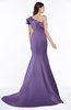 ColsBM Abigail Chalk Violet Elegant Fishtail Sleeveless Zip up Satin Ruffles Bridesmaid Dresses